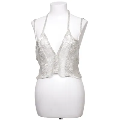Halterneck top (Sølv) fra H&M Innovation Metaverse Design Story