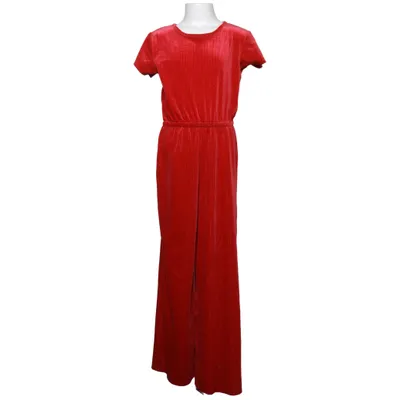 Byxdress (Röd) från KappAhl Elastan, Metallfiber, Polyester