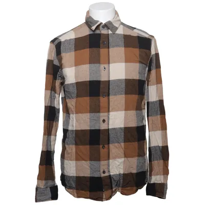 Flanellskjorta (Brun, Svart, Vit) från Only & Sons Bomull
