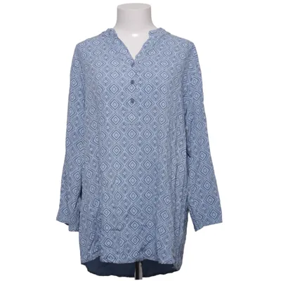 Blouse (Bleu) de Moda Coton, Élasthane