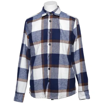 Flanellskjorta (Blå, Vit, Brun) från Smog Bomull, Polyester
