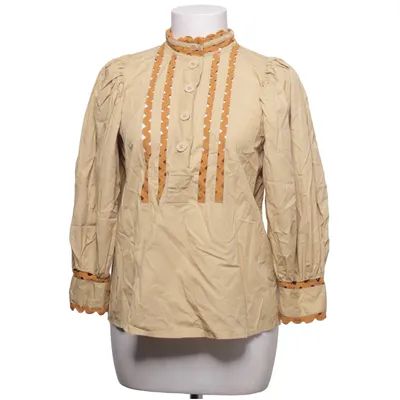 Blouse (Beige) van Antik Batik Katoen