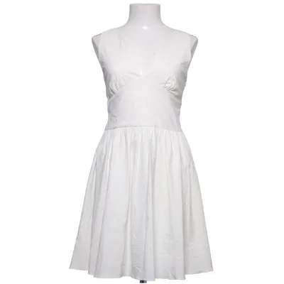 Jurk (Wit) van Holly Golightly Acetaat, Elastaan, Polyamide