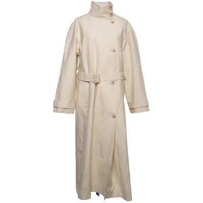 Trenchcoat (Beige) van Pull & Bear Katoen, Polyamide, Polyester