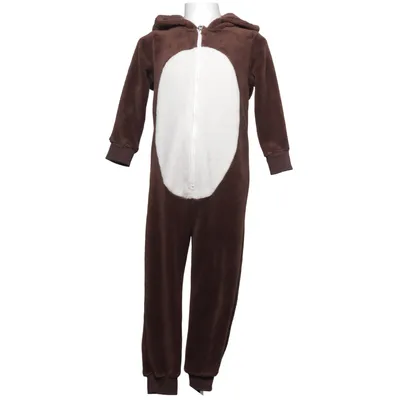 Mjukisdräkt (Brun, Vit) från Lazy Days Polyester