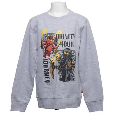 Sweatshirt (Gray, Red, Black) from LEGO Cotton, Polyester