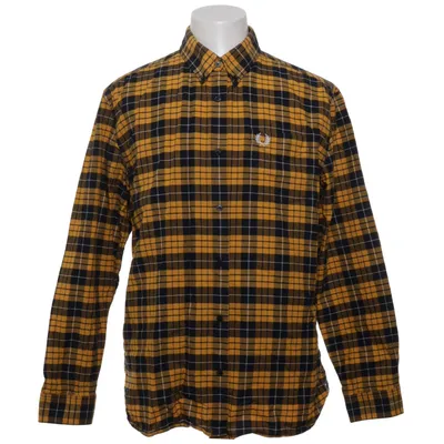 Flanellskjorta (Gul, Svart, Vit) från Fred Perry Bomull