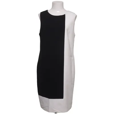 Dress (Black, White) from M&Co Elastane, Polyester, Viscose