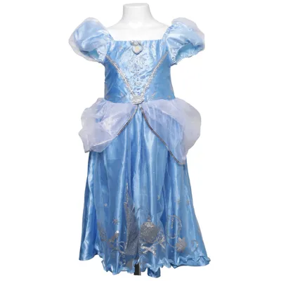 Maskeradkläder (Blå, Silverfärgad) från Disney Polyamid, Polyester