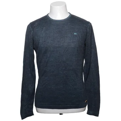 Pull-over (Bleu) de No Excess Acrylique, Laine