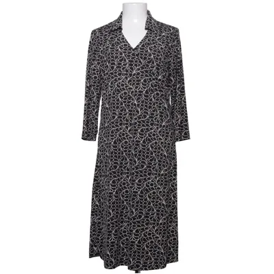 Robe longue (Noir, Blanc, Multicolore) de Amalia Élasthane, Polyester