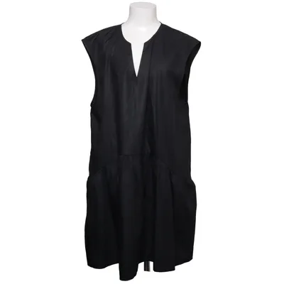 Jurk (Grijs) van Pieces Katoen, Polyester