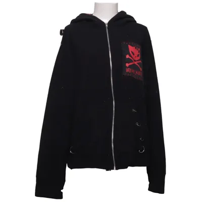 Hoodie (Black, Red) from Bye Bye Kitty Elastane, Polyester, Viscose