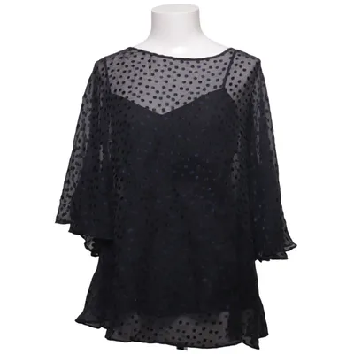 Blouse (Noir, Bleu) de Rachel Zoe Polyester, Soie, Viscose
