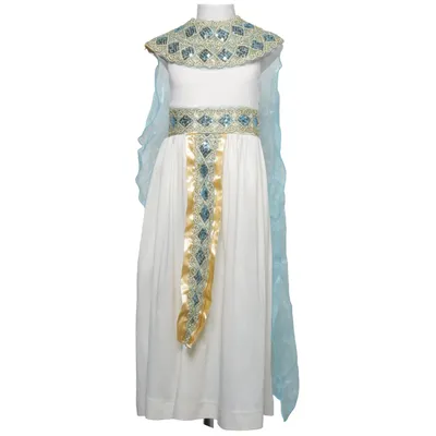 Fancy dress (White, Blue, Gold) from Crazy Days Polyester
