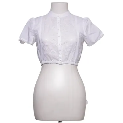 Dirndlblus (Vit) från Stockerpoint Bomull, Polyester