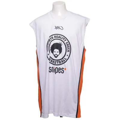 Basketball shirt (White, Orange, Black) from K1X Polyester