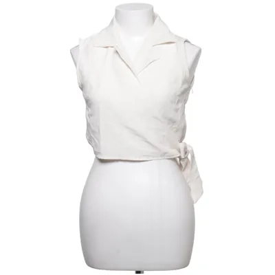 Wrap top (Beige) from Trendyol