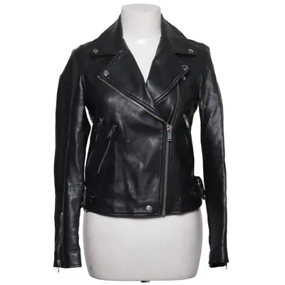 Bikerjacka (Svart) från Collection Pimkie Bomull, Polyester, Polyuretan, Viskos