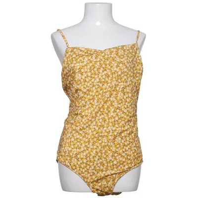 Badpak (Geel, Wit, Meerkleurig) van Monki Elastaan, Polyester