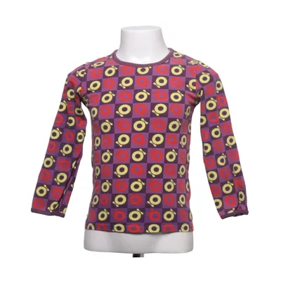 T-shirt à manches longues (Violet, Rouge, Jaune) de Katvig Élasthane, Coton biologique