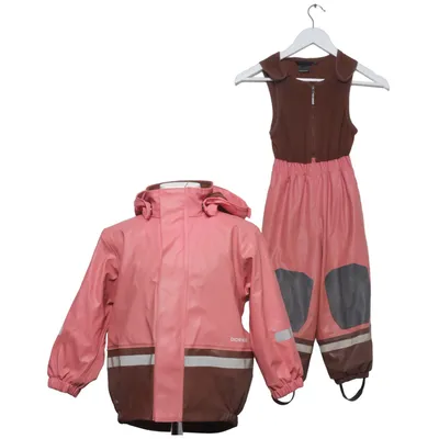 Regnställ (Rosa, Brun) från Didriksons Polyester, Polyuretan