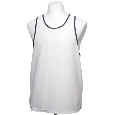 Débardeur de sport (Blanc) de YMR Track Club Polyester