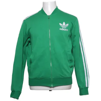 Trainingsjack (Groen, Wit) van Adidas Originals Organisch katoen, Polyester