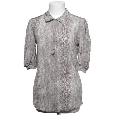 Haut (Marron, Blanc) de Intrend Élasthane, Viscose