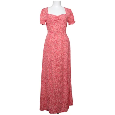 Maxi jurk (Rood, Wit) van Vintage Dressing Polyester