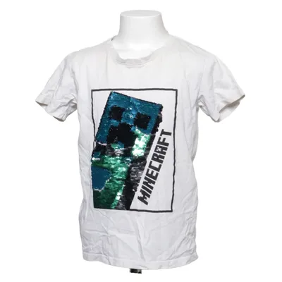 T-shirt (Vit, Flerfärgad) från Mojang Bomull
