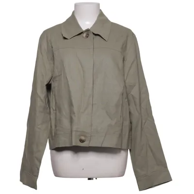 Jakke (Grøn) fra Selected Femme Bomuld, Linned, Viscose