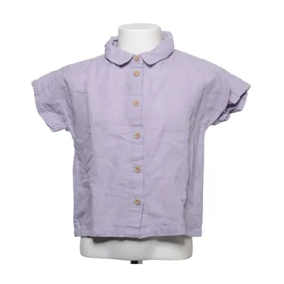 Kortärmad skjorta (Lila) från Rikiki Bomull, Linne