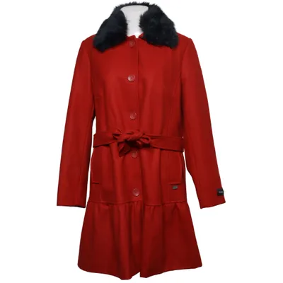 Kappa (Röd, Svart) från Petroff Polyester, Viskos, Ull