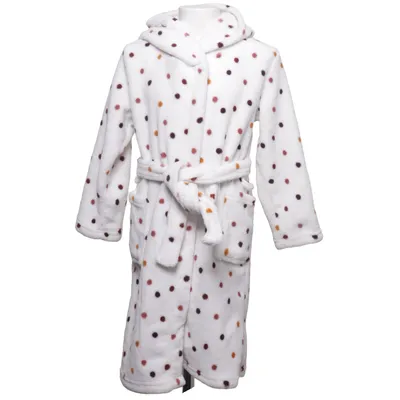 Peignoir (Blanc, Multicolore) de Eskimo Polyester