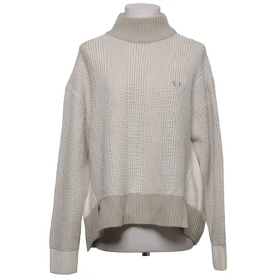 Polotröja (Beige, Vit) från Fred Perry Akryl, Ull