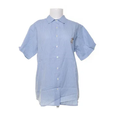 Short sleeve shirt (Blue, White) from Donaldson Cotton