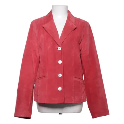 Leren blazer (Rood) van Jofama