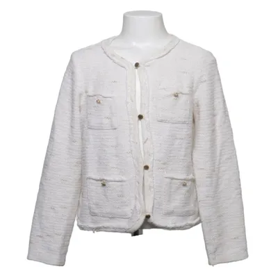 Cardigan (Hvid) fra Zara Girls Akryl, Bomuld, Polyester, Viscose