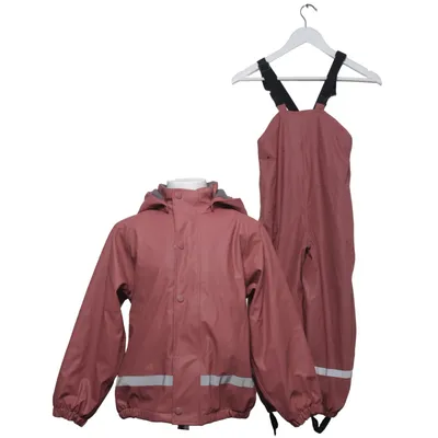 Vêtement imperméable (Rose) de Rusk Polyester, Polyuréthane