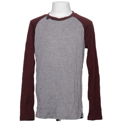 Baseballtröja (Grå, Brun) från Ulvang Lyocell, Merinoull