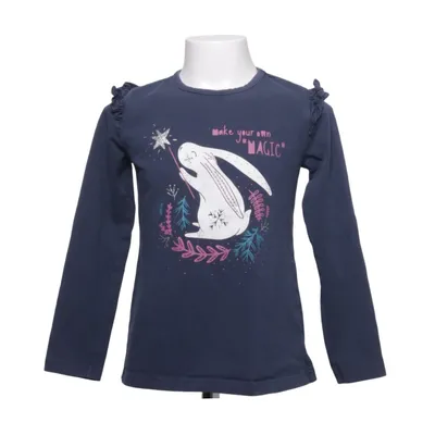Long sleeve T-shirt (Blue) from Lamino Cotton, Elastane