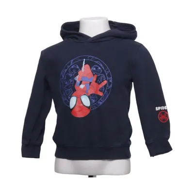 Huvtröja (Blå, Flerfärgad) från Marvel Ekologisk bomull, Polyester