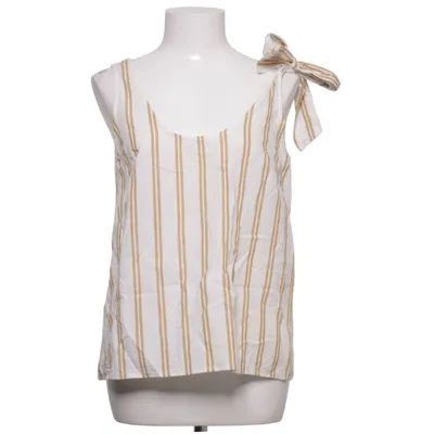 Tanktop  (Hvid, Beige) fra Sézane Bomuld, Linned
