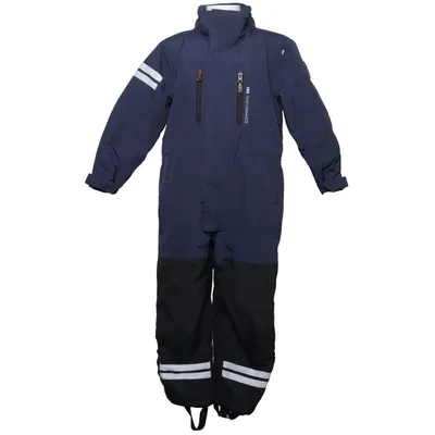 Outdoor overalls  (Blå, Sort) fra Lindberg Polyamid, Polyester