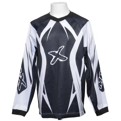 Träningströja (Svart, Vit) från Moto-X Polyester