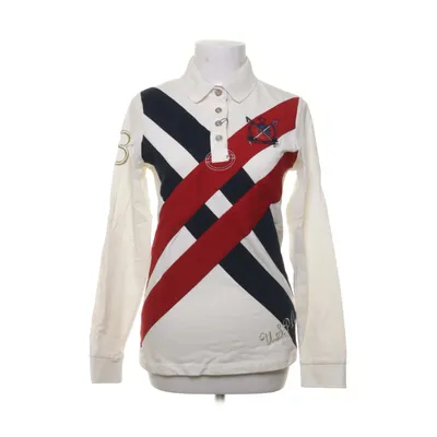 Rugby shirt (Wit, Meerkleurig) van U.S. Polo Assn. Katoen, Elastaan