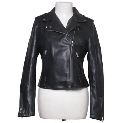 Biker jacket (Black) from Glamorous Polyester, Polyurethane