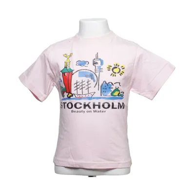 T-shirt (Pink, Multicolored) from Sweden Cotton