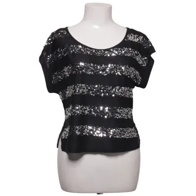 Top (Zwart, Zilver) van Bongo Polyester